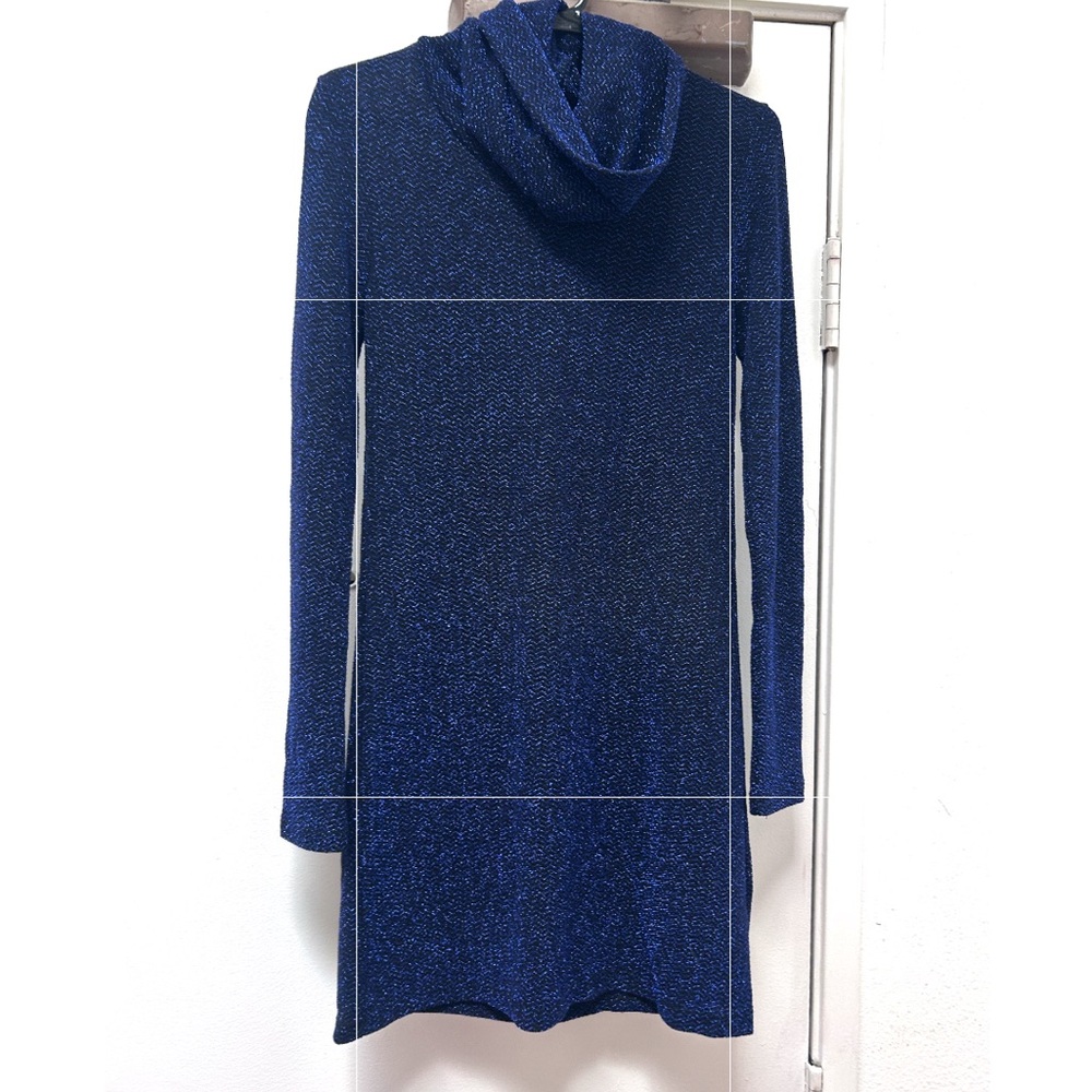 Elegant Blue Women's Dress